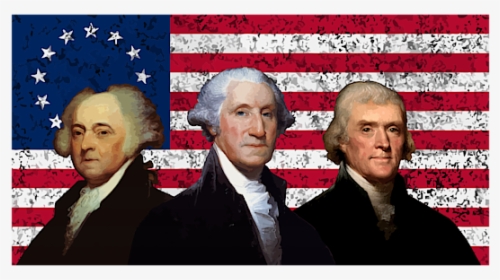 John Adams With American Flag, HD Png Download, Transparent PNG