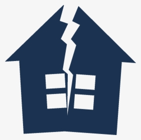 Transparent Divorce Png - Broken House Icon, Png Download, Transparent PNG