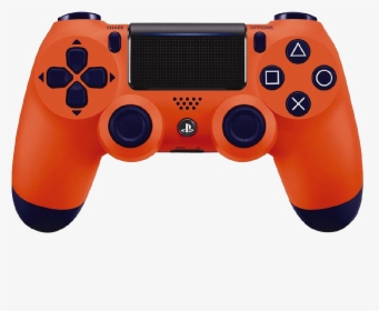 Video Game Controller Png - Ps4 Controller Sunset Orange, Transparent Png, Transparent PNG