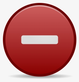 Negative Emblem Icon Clip Arts - Error Icon, HD Png Download, Transparent PNG