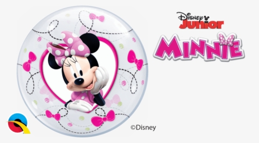 Air-fill Disney Minnie Bubble Balloon - Disney Junior, HD Png Download, Transparent PNG