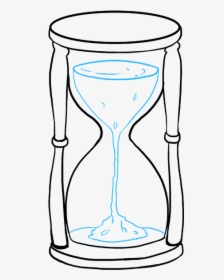 How To Draw Hourglass - Hourglass Drawing, HD Png Download, Transparent PNG