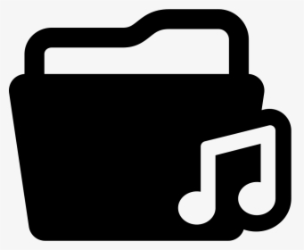 Music Folder - Icon Folder Music, HD Png Download, Transparent PNG