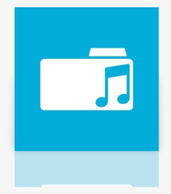 Transparent Music Folder Png - Icon, Png Download, Transparent PNG