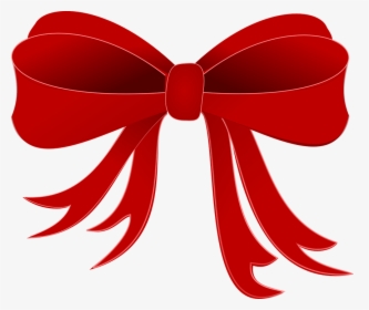 Bow, Red, Ribbon, Decoration, Isolated, Design, Tied - Girls Bow Clip Art, HD Png Download, Transparent PNG
