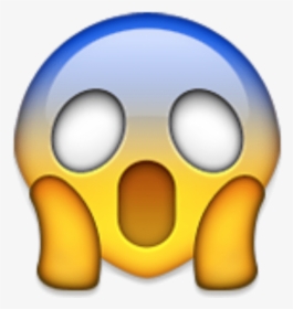 Transparent Shocked Emoji Png - Shocked Emoji Face No Background, Png Download, Transparent PNG