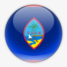 Download Flag Icon Of Guam At Png Format - Guam Flag Round Png, Transparent Png, Transparent PNG