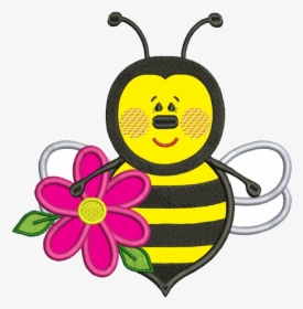 Bumble Bee Daycare Logo Suitable For Uniform Embroidery - Imagen Para Un Logotipo De Una Guardería, HD Png Download, Transparent PNG