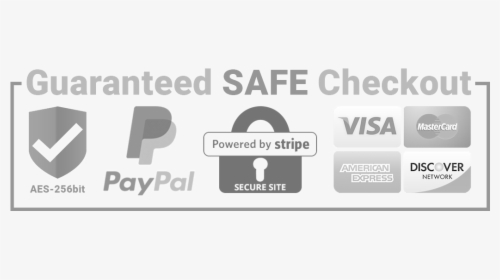 Safe Secure Checkout Black, HD Png Download, Transparent PNG