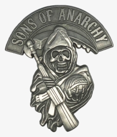 Sons Of Anarchy Badge, HD Png Download, Transparent PNG