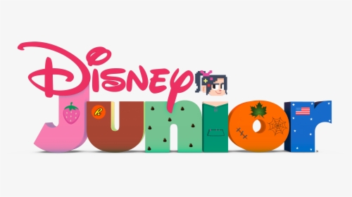 Disney Junior Logo Png, Transparent Png, Transparent PNG