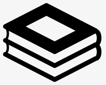 Stack Of Two Books - Book Stack Icon Png, Transparent Png, Transparent PNG