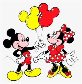 Mickey & Minnie Mouse Balloons - Mickey And Minnie Mouse, HD Png Download, Transparent PNG