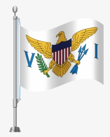 Virgin Islands Flag Png Clip Art - United States Virgin Islands Flag, Transparent Png, Transparent PNG
