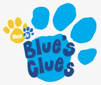 Blues Clues Logo - Nick Jr Blue's Clues Logo 2002, HD Png Download, Transparent PNG