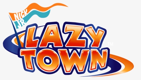 Transparent Lazy Girl Clipart - Lazy Town Logo Nick Jr, HD Png Download, Transparent PNG