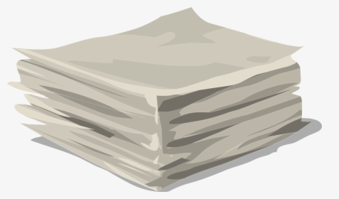 Angle,paper,stack - Pile Of Papers Transparent, HD Png Download, Transparent PNG