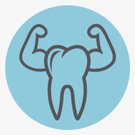 Tooth Icon Png - Strong Tooth Icon Png, Transparent Png, Transparent PNG