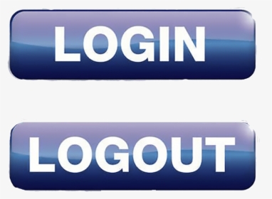 Login And Logout Button Png, Transparent Png, Transparent PNG