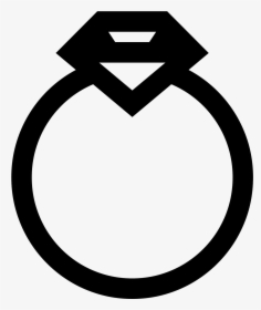 Transparent Rings Clipart - Ring Heart Icon, HD Png Download, Transparent PNG