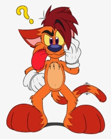 Ams - Confused Kitty - Cartoon, HD Png Download, Transparent PNG