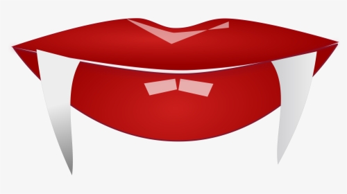 Red,fang,tooth - Vampire Fangs Clipart Png, Transparent Png, Transparent PNG
