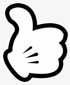 Photo Shared On Meowchat Fiesta Tematica Minnie Y Mickey - Mickey Hand Thumbs Up, HD Png Download, Transparent PNG