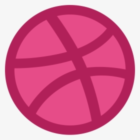 Dribbble Icon Logo Png Transparent - Dribbble Logo Png, Png Download, Transparent PNG