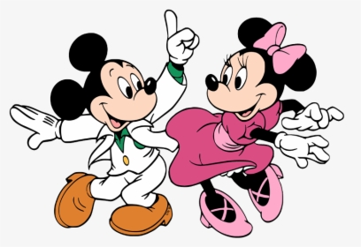 Mickey Mouse And Minnie Mouse Clipart, HD Png Download, Transparent PNG