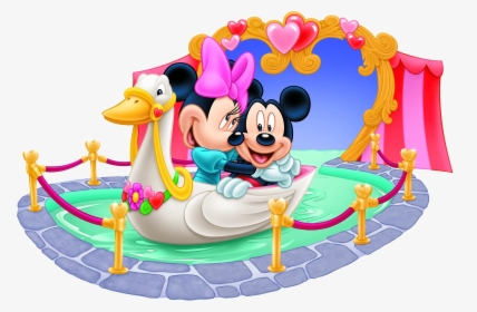 Transparent Mickey Mouse Clipart Png - Mickey And Minnie Mouse Love Png, Png Download, Transparent PNG