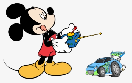 Mickey Mouse Clipart Race Car - Mickey Mouse, HD Png Download, Transparent PNG