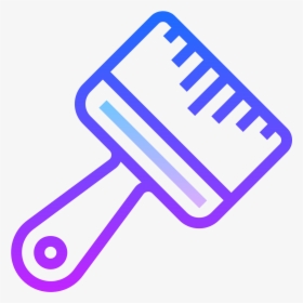 Brush Icon Png - School Draw Png, Transparent Png, Transparent PNG