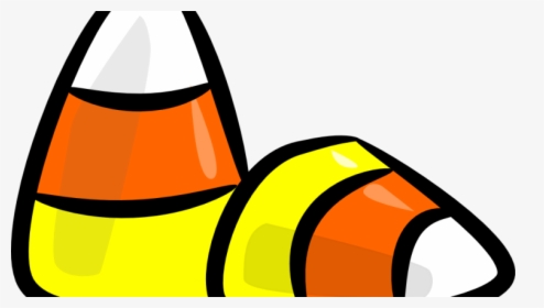 Transparent Cute Banner Png - Candy Corn Halloween Clipart, Png Download, Transparent PNG