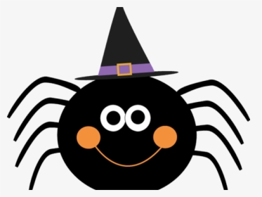Halloween Clipart Clipart Cute Halloween Spider - Cute Halloween Clipart, HD Png Download, Transparent PNG