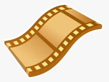 Gold Film Reel Transparent, HD Png Download, Transparent PNG