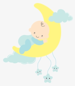 Bebé Para Baby Shower En La Luna - Bebe Para Colorear Baby Shower, HD Png Download, Transparent PNG