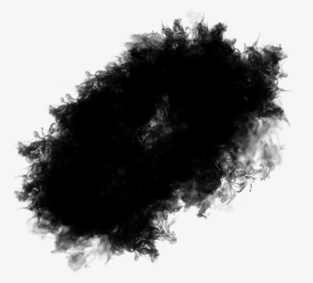 Footage Motion Graphics Video Film - Black Puff Of Smoke, HD Png Download, Transparent PNG