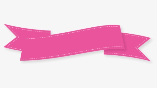 Pink, Ribbon - Banner Rosa Png, Transparent Png, Transparent PNG