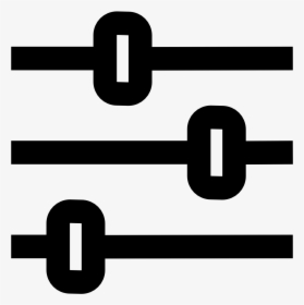 Horizontal Settings Mixer Icon Free Download At Icons8 - Sign, HD Png Download, Transparent PNG