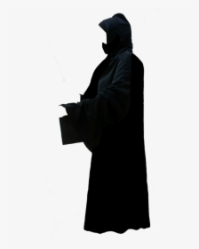 Black Hooded Figure Png, Transparent Png, Transparent PNG