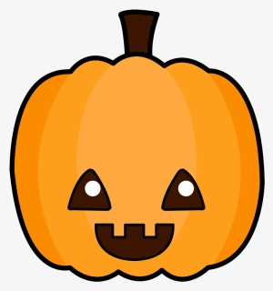 Pumpkin Clipart Cute - Cute Pumpkin Clipart Transparent Background, HD Png Download, Transparent PNG