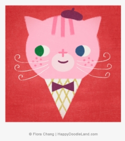 Kitty Cone © Flora Chang, HD Png Download, Transparent PNG