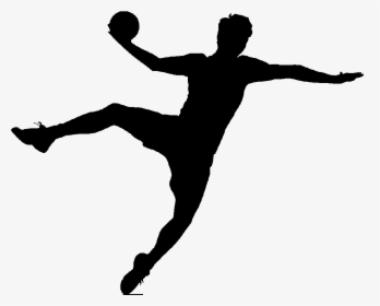 Handball Player Sport Silhouette Photography - Handball Player Silhouette Png, Transparent Png, Transparent PNG