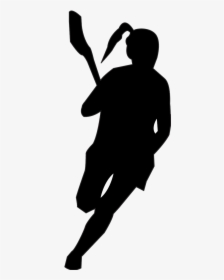 Lacrosse Stick Player Icon - Women's Lacrosse Clip Art, HD Png Download, Transparent PNG