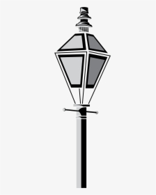 New Orleans Lamp Post Vector Clip Art - Clip Art New Orleans Lamp Post, HD Png Download, Transparent PNG