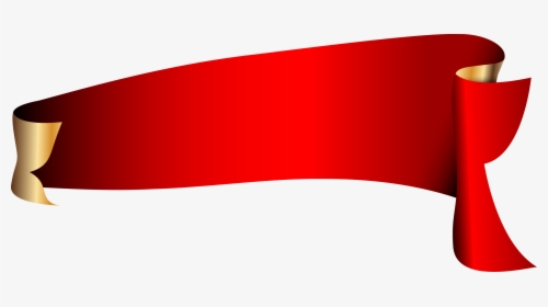 Red Ribbon Red Ribbon - Vectors Ribbon Png Hd, Transparent Png, Transparent PNG