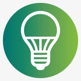 Led Light Bulb - Led Light Bulb Icon Png, Transparent Png, Transparent PNG