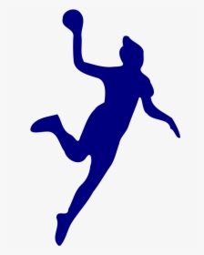 Silhouette Handball - Handball Clipart, HD Png Download, Transparent PNG