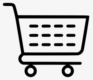 Shopping Cart Shop Basket Buy Check Out Checkout Store - Shopping Cart Out Svg, HD Png Download, Transparent PNG