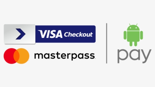 Android Pay With Visa Checkout And Mastercard Masterpass - Android Pay Masterpass, HD Png Download, Transparent PNG